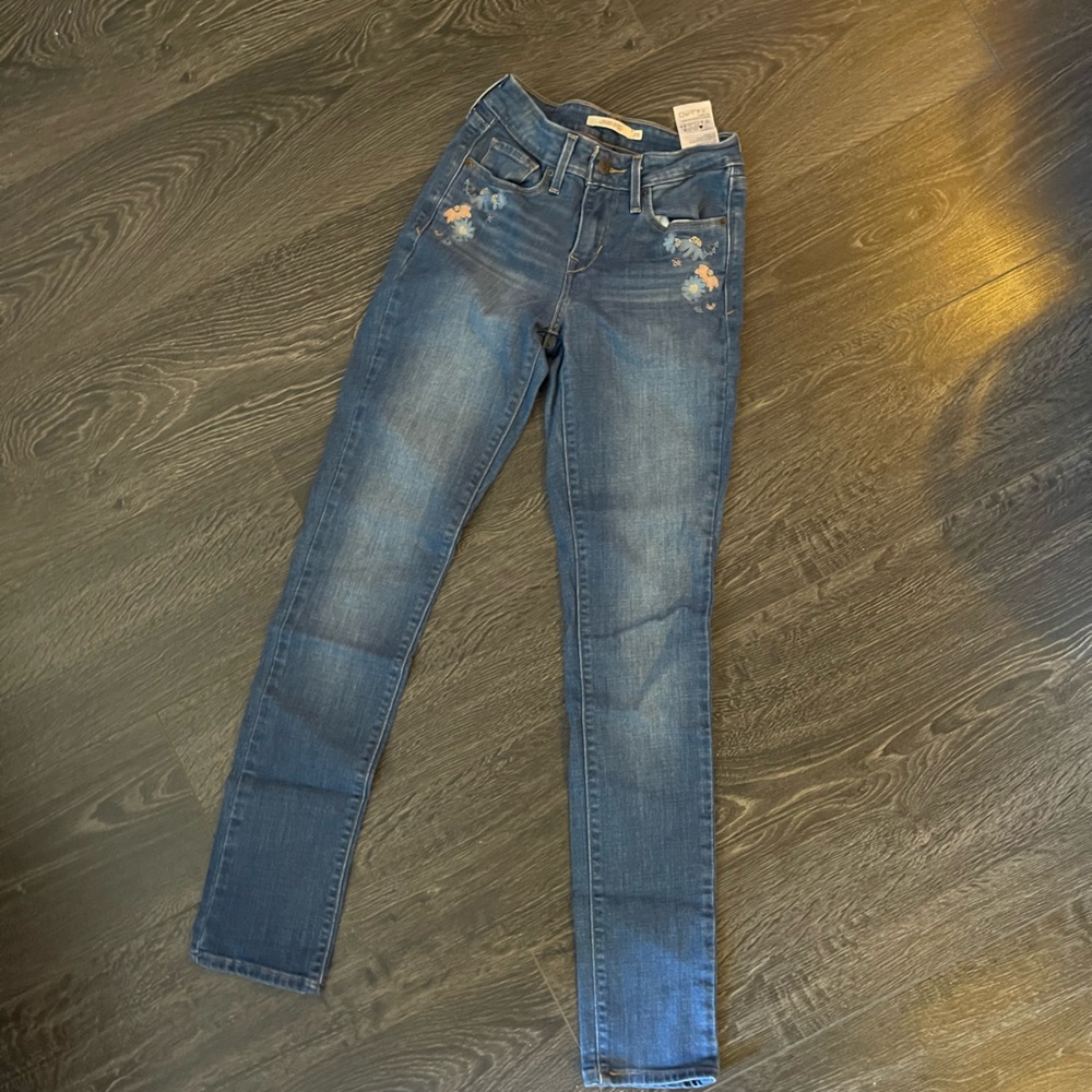 Stylish Blue Skinny Jeans